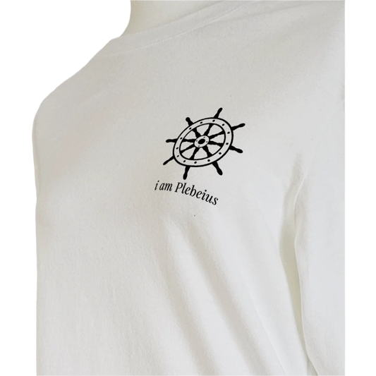 "The aim of every political constitution" long sleeve t-shirt